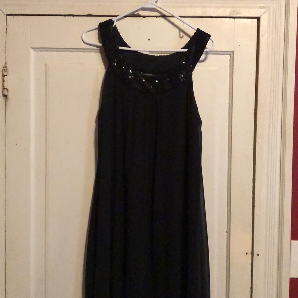 Sequin Black Dress